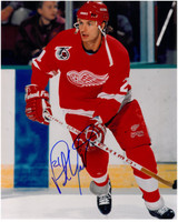 Paul Ysebaert Autographed Detroit Red Wings 8x10 Photo