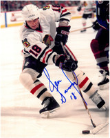 Denis Savard Autographed Chicago Blackhawks 8x10 Photo #1