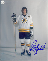 Phil Esposito Autographed Boston Bruins 8x10 Photo #1
