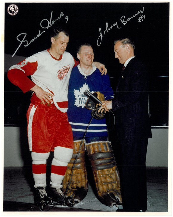 Gordie Howe Autographed 1994 NHL All-Star Game Western Conference