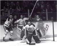 Johnny Bower Autographed Toronto Maple Leafs 8x10 Photo #7