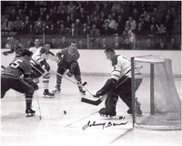 Johnny Bower Autographed Toronto Maple Leafs 8x10 Photo #5