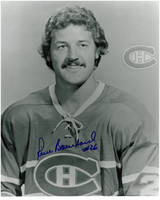 Pierre Bouchard Autographed Montreal Canadiens 8x10 Photo #1
