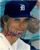 Bill Scherrer Autographed Detroit Tigers 8x10 Photo #1