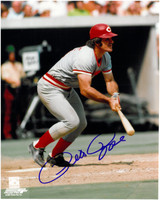 Pete Rose Autographed Cincinnati Reds 8x10 Photo #5