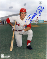 Pete Rose Autographed Cincinnati Reds 8x10 Photo #2