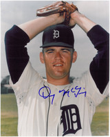 Denny McLain Autographed Detroit Tigers 8x10 Photo #1