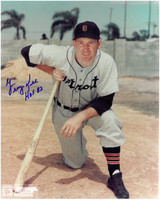 George Kell Autographed Detroit Tigers 8x10 Photo #3