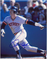 Howard Johnson Autographed Detroit Tigers 8x10 Photo #2