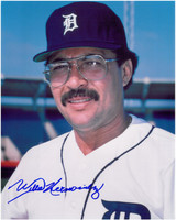 Willie Hernandez Autographed Detroit Tigers 8x10 Photo #2