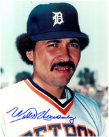 Willie Hernandez Autographed Detroit Tigers 8x10 Photo #1