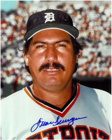 Juan Berenguer Autographed Detroit Tigers 8x10 Photo #2