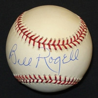 Bill Rogell Autographed Baseball - Official Major League Ball