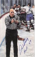 Red Storey Autographed Legends of Hockey Card