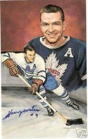 Harry Watson Autographed Legends of Hockey Card