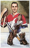Jacques Plante Legends of Hockey Card #11
