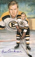 Bill Quackenbush Autographed Legends of Hockey Card