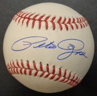 Pete Rose Autographed Baseball - Official Major League Ball