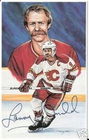 Lanny McDonald Autographed Legends of Hockey Card