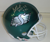 George Reed Autographed Helmet