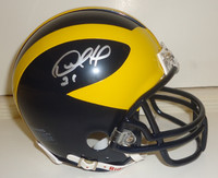 Desmond Howard Autographed Michigan Wolverines Mini-Helmet