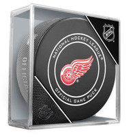 Pavel Datsyuk Autographed Detroit Red Wings 2017/18 Game Puck (Pre-Order)