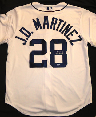 J.D. Martinez Autographed Jersey