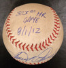 Miguel Cabrera Game Used Autographed Baseball