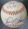 Miguel Cabrera Autographed Game Used Baseball