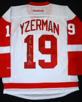 Steve Yzerman Autographed Detroit Red Wings Jersey