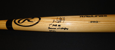 Daniel Norris Autographed Bat