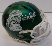 Kirk Gibson Autographed Michigan State Spartans Gruff Mini Helmet