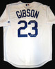 Kirk Gibson Autographed LA Dodgers Home Jersey