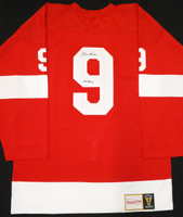 Gordie Howe Autographed Mitchell & Ness Jersey