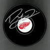 Dylan Larkin Autographed Detroit Red Wings Puck