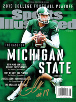 Connor Cook Autographed Sports Illustrated ("Mike" Dantonio Error)