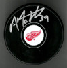 Anthony Mantha Autographed Detroit Red Wings Puck