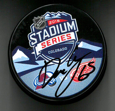 Danny DeKeyser Autographed Hockey Puck