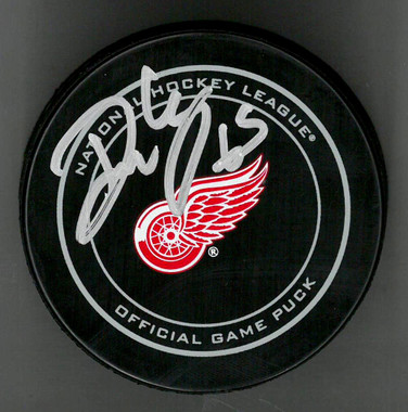 Danny DeKeyser Autographed Hockey Puck