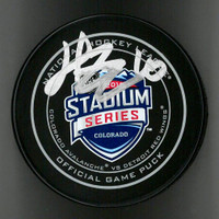 Henrik Zetterberg Autographed Hockey Puck