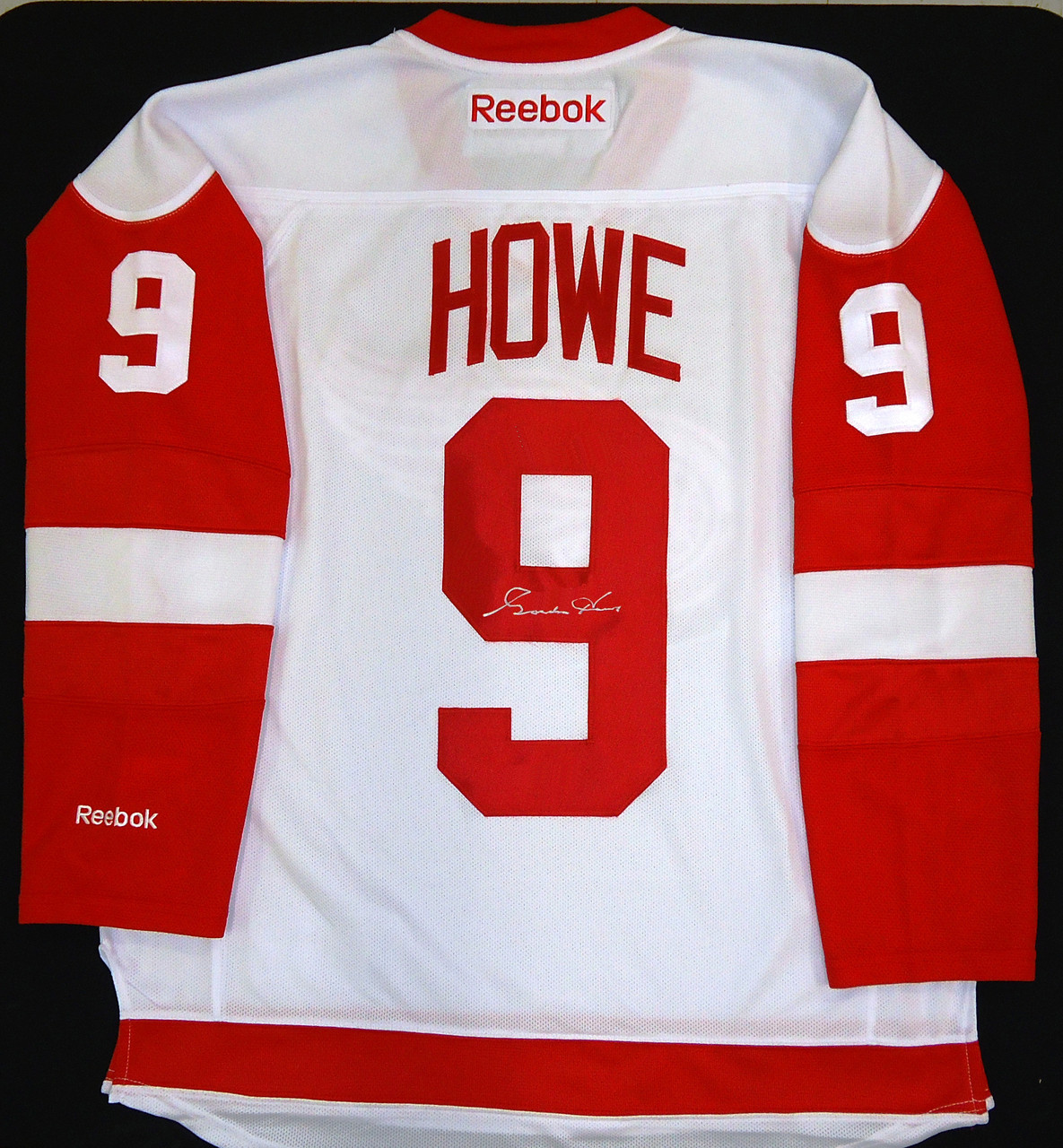 gordie howe red wings jersey