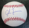 Jordan Zimmermann Autographed Baseball