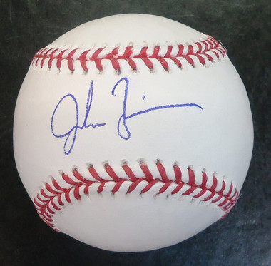 Jordan Zimmermann Autographed Baseball