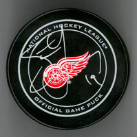Steve Yzerman Autographed Hockey Puck