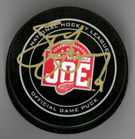 Steve Yzerman Autographed Farewell to the Joe Official Game Puck