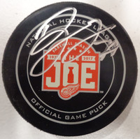 Dylan Larkin Autographed Farewell to the Joe Official Game Puck