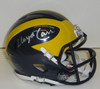 Lloyd Carr Autographed Mini Helmet