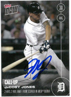 JaCoby Jones Autographed Topps Now Card