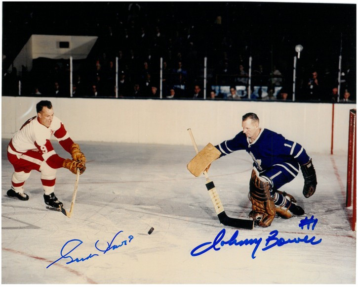 Gordie Howe Autographed Legends of Hockey Card - Detroit City Sports