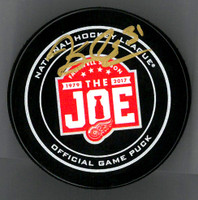 Jared Coreau Autographed Farewell to the Joe Official Game Puck